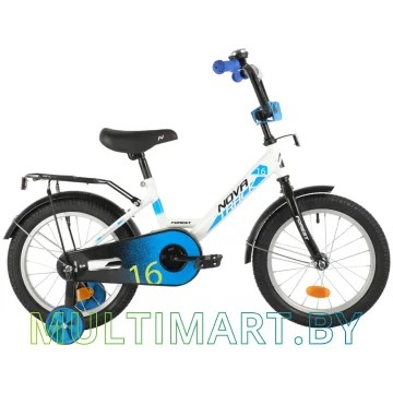 Детский велосипед Novatrack Forest 161FOREST.WT21 (белый/черный, 2021)